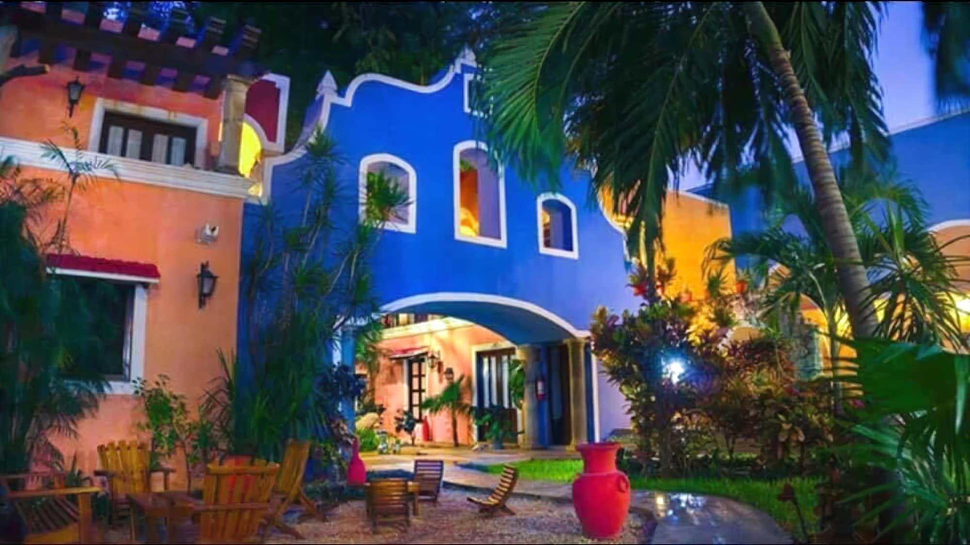 Hotel Casa De Las Flores Playa del Carmen Exterior photo